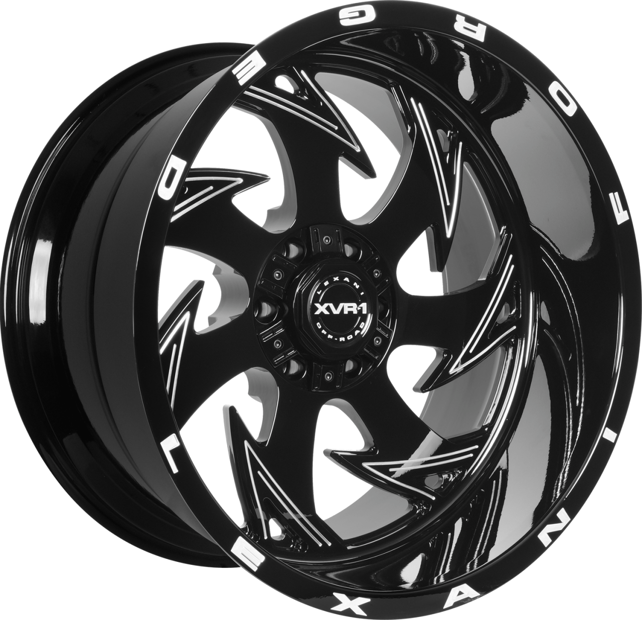 XVR1 Offroad INSANE BG wheel with INSANE BG finish