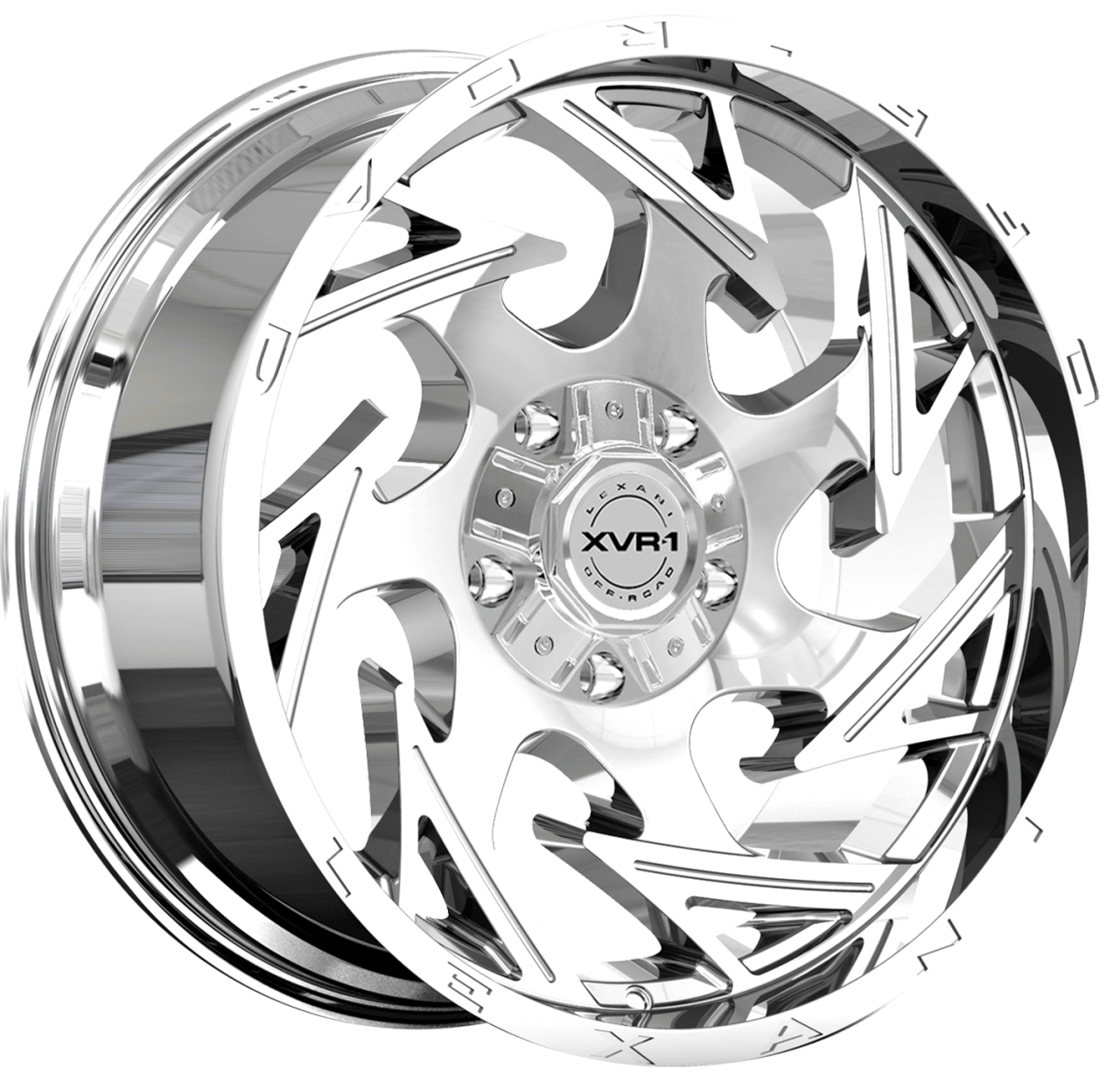 XVR1 Offroad INSANE CHROME wheel with INSANE CHROME finish